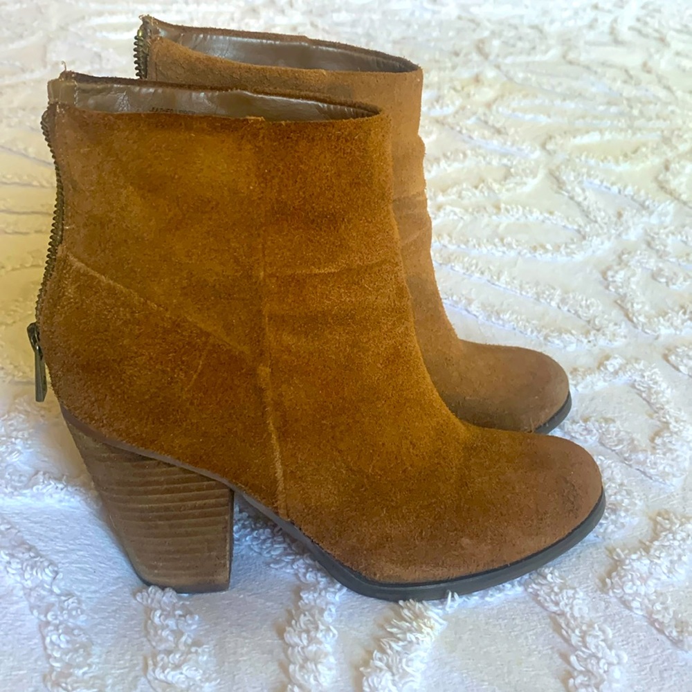 Ankle Suede Booties
